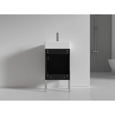 Meuble-lavabo simple 17 po Taft Avenue