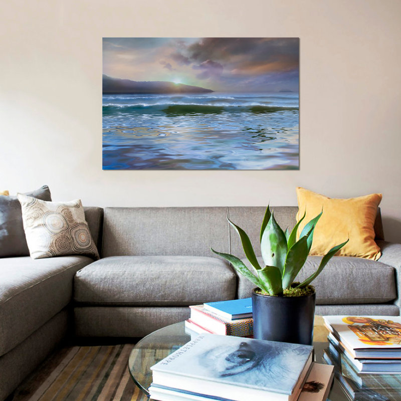 «Western Light» par Mike Calascibettta, reproduction de photo sur toile tendue, H 26 po x l 40 po x P 1,5 po, Toile tendue
