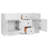 Brookings 60 Inch Bathroom Vanity, Shaker, Solid Wood, Fully Assembled, Sherwin Williams – Design House, 214999-98904161