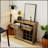 Farmhouse Liquor Cabinet with 2 Drawers, Removable Wine Racks, and Storage Shelves for Elegant Home Bar Setup