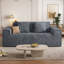2 Seater Corduroy Loveseat-826838210
