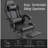 Inbox Zero Knoble Adjustable Reclining Ergonomic Faux Leather Swiveling PC & Racing Game Chair with Footrest-736385090