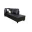 Canapé modulaire en similicuir avec repose-pieds-2038715844