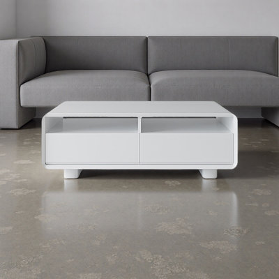 Table basse de luxe avec tiroir silencieux