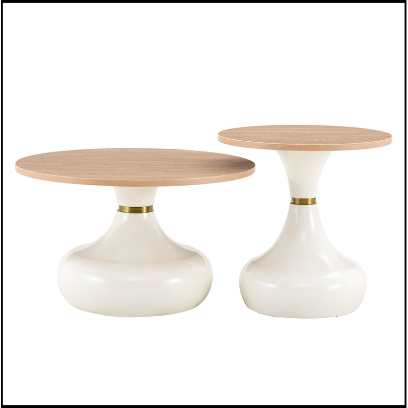 Ensemble gigogne gigogne avec base d'étude, Naturel
