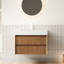 Unité de meuble-lavabo mural 30 po, plateau en pierre frittée dorée, sous-comptoir en céramique, tiroir en bois massif, structure d'armoire résistante, armoire de rangement, pierre, corps en contreplaqué, tiroirs à fermeture en douceur-2064143873-2064143879