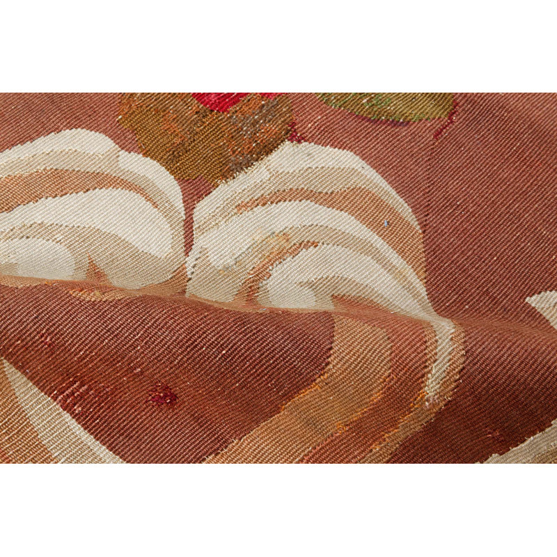 Antique One-of-a-Kind 11'2" x 12'6" Hand Knotted Area Rug