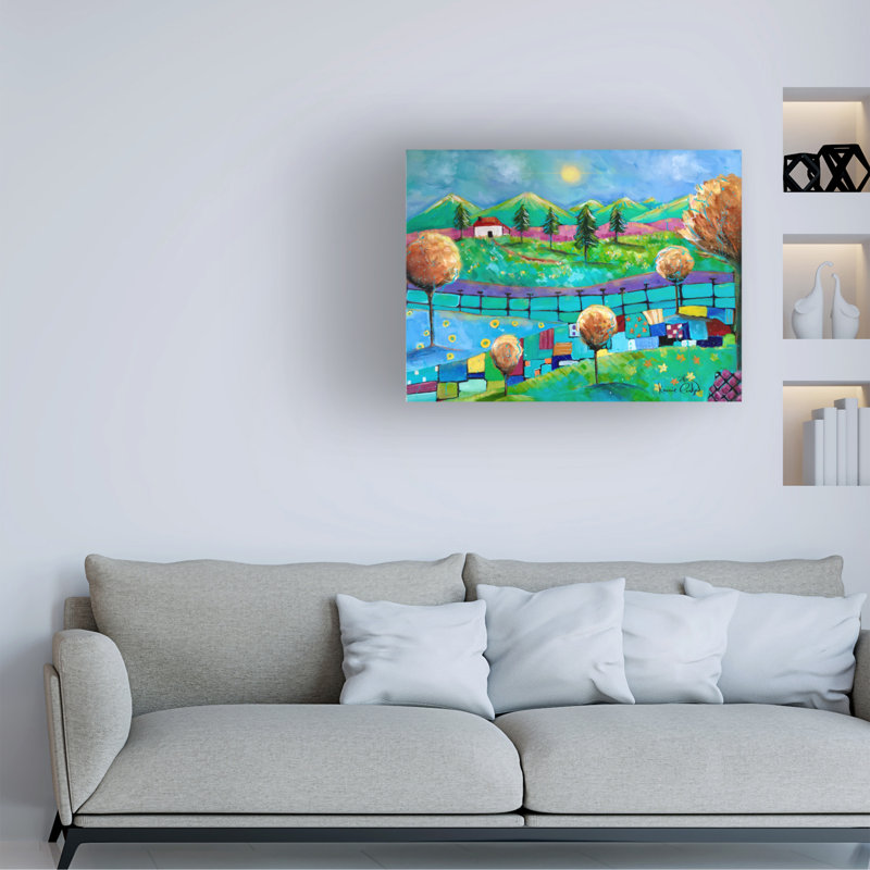 Art sur toile Karrie Evenson, H 14 po x l 19 po