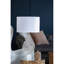 Lampe de table D15x29,3 "avec abat-jour tambour et base en marbre (assemblage de l'abat-jour requis)