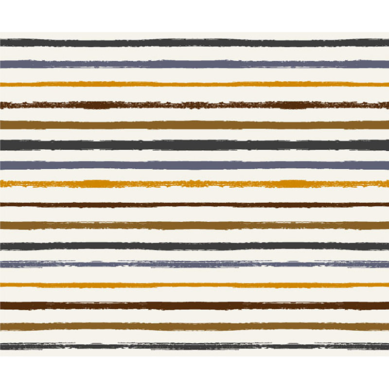 Tissu tropiques, Ivoire / Bleu