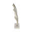 Statuette sculptée 18 po Shanette, argent