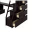 Lit mezzanine avec 7 tiroirs, 2 tablettes et un bureau-908904766-908904753