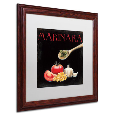 « italien cuisine iv » par marco fabiano, impression encadrée
