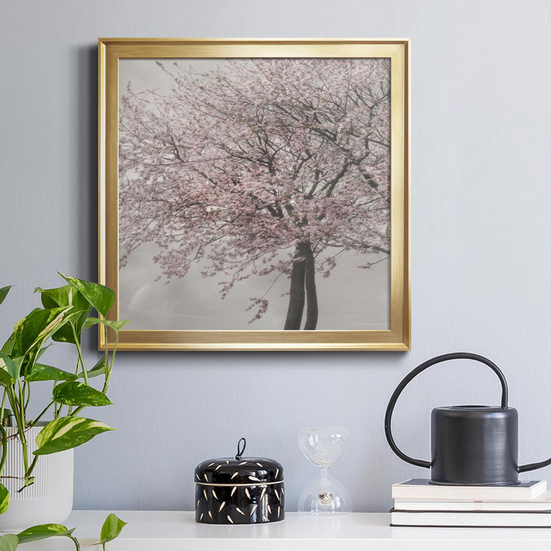 «Blush in the Wind II», reproduction de photo sur toile encadrée, H 17,5 po x l 17,5 po x P 1,5 po, Or