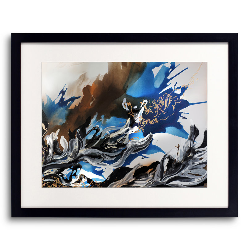 II par Novi Lim - photographie, Papier avec cadre noir, H 25,25 po x l 31,25 po