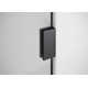 Venus 34 in. x 66.75 in. Frameless Arched Single Fixed Bath Panel