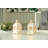 2 Piece Tabletop Metal Candle Lantern Set