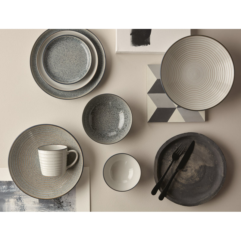 Denby Studio Grey Medium Coupe Plate