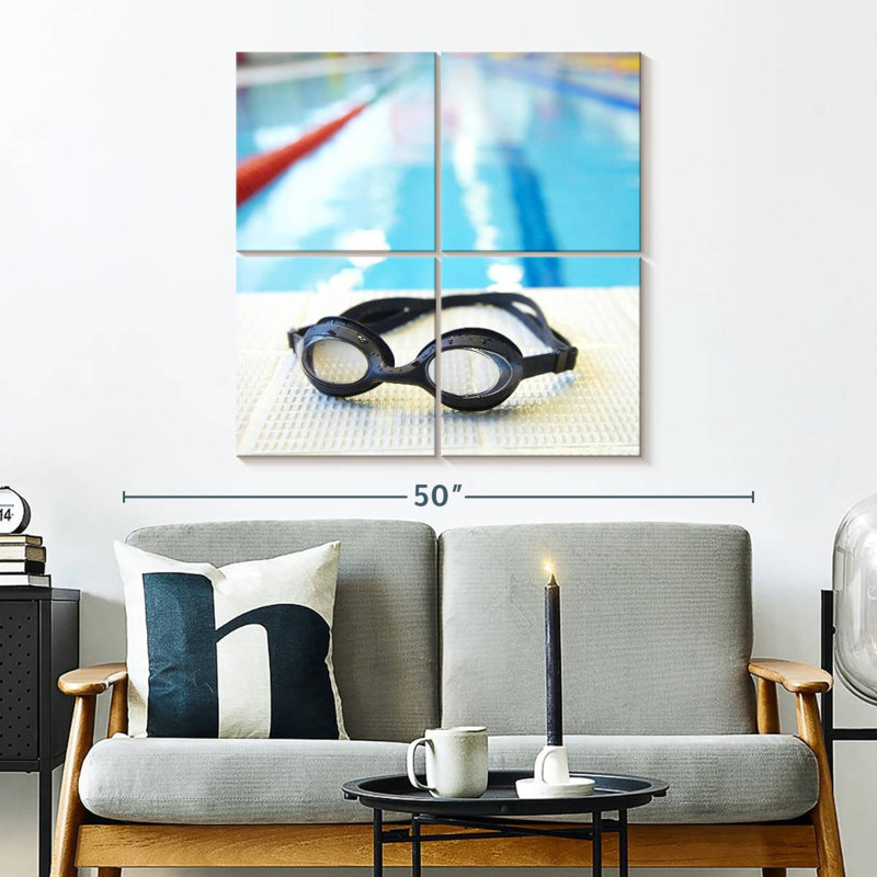 Lunettes de piscine Sireci, H 32 po x l 32 po