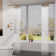Dual Shower Head Thermostatic Rainfall Shower System with Rough in-Valve and Shower Body Spray