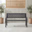 Minsky Steel Outdoor Bench
