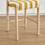 Tabouret de comptoir revêtu de lin 26,4 po Hyland-993774934-993774929