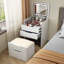 Vanity with Mirror and Seat