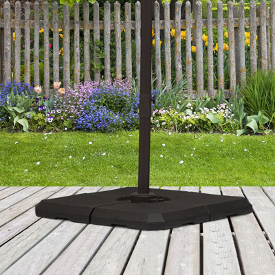 Base de parasol autoportante en plastique Ayleen