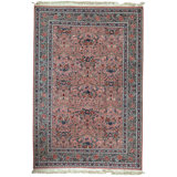 Wool Oriental Area Rug in Green