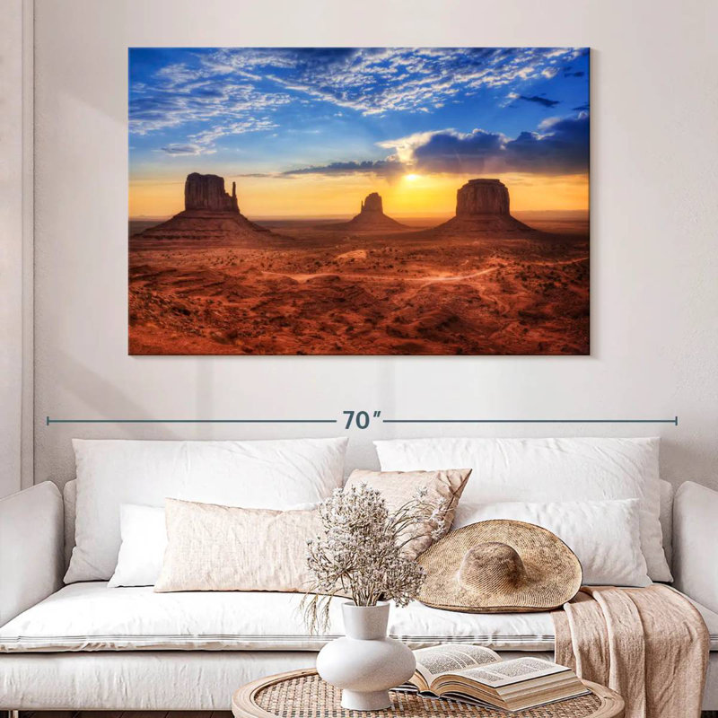Monument Valley en Arizona, H 34 po x l 51 po