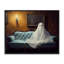 Ghost on Spooky Blue Couch, estampe numérique, design par LSR Design Studio-1853195696-1853195697