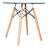Kamron Round Glass Top Dining Table