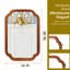 Miroir décoratif en bois massif, pour chambre à coucher, salle de bain, salon, entrée-1107647013-1107647019