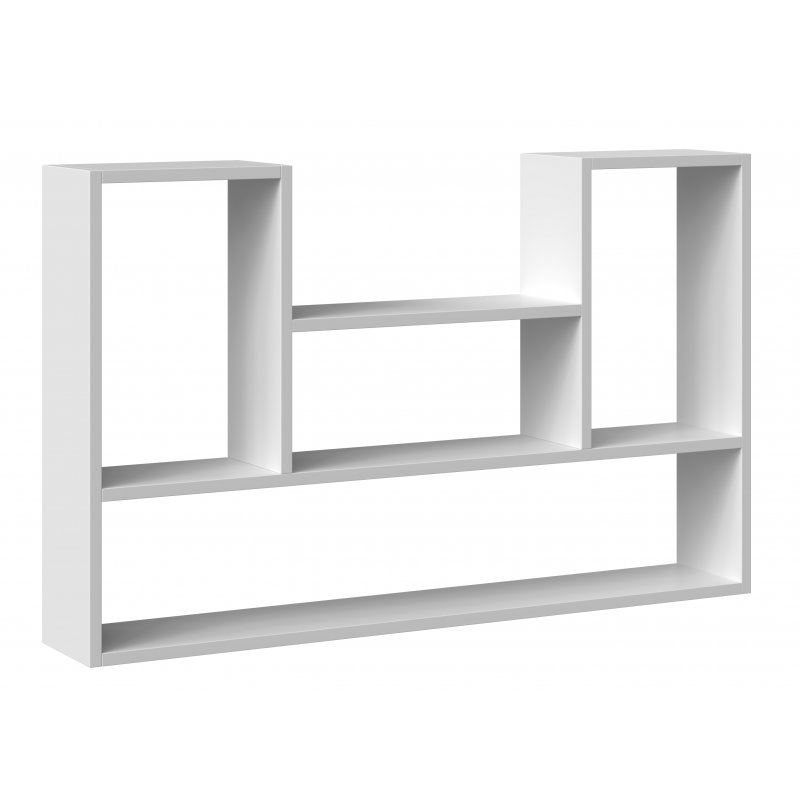 Gauron 16cm H x 60cm W Standard Bookcase, White