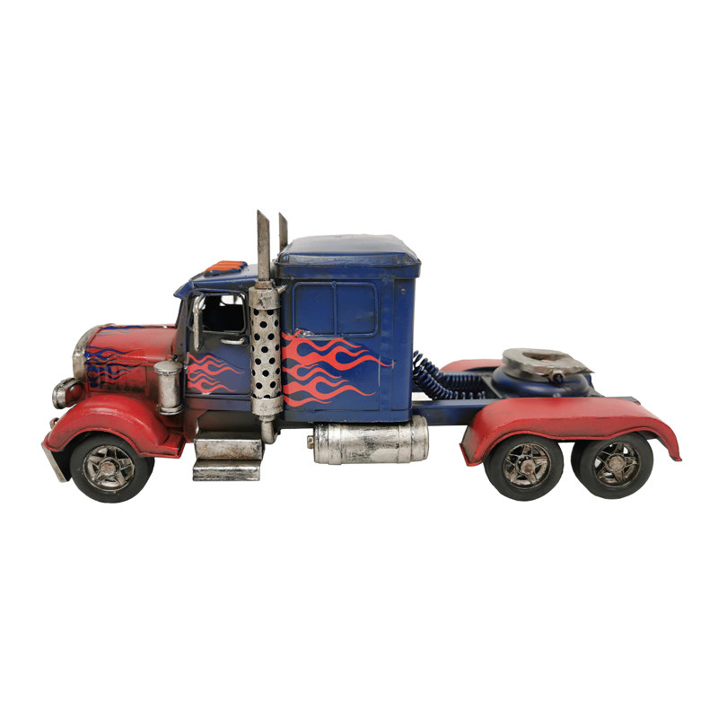 Sculpture semi-camion