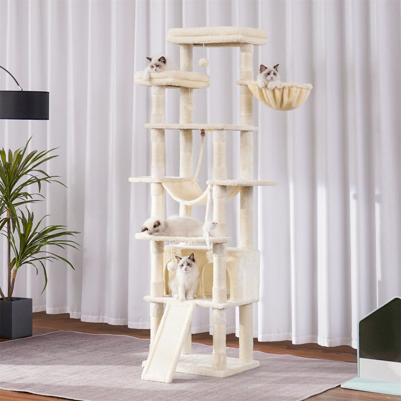 Arbre à chat Elpida, Beige