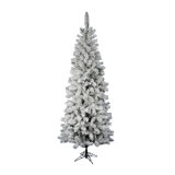 Pacific Flocked Pine Artificial Christmas Tree