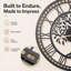 Iron Digital Wall Clock