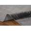 Tapis gris élégant d'inspiration rétro 5 x 8 po