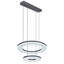 Rockfield 1 - Light Black LED Geometric Pendant