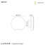 Webrook LED Flush Mounted Sconce