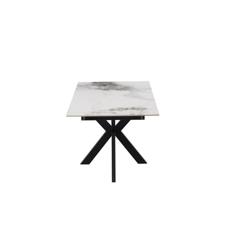 Tokyo 1.8m Extending Dining Table, White
