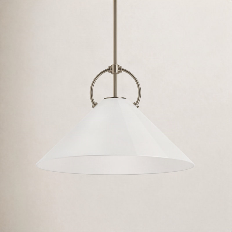Kernen By Studio McGee 18 in. Pendant, Brushed Nickel