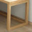 Bureaux en bois massif en forme de L 62,99 po-107193905