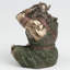Viking 3,94 pouces H See See Evil Viking en bronze coulé à froid