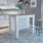 Kitchen Island, Four Legs, Three Shelves