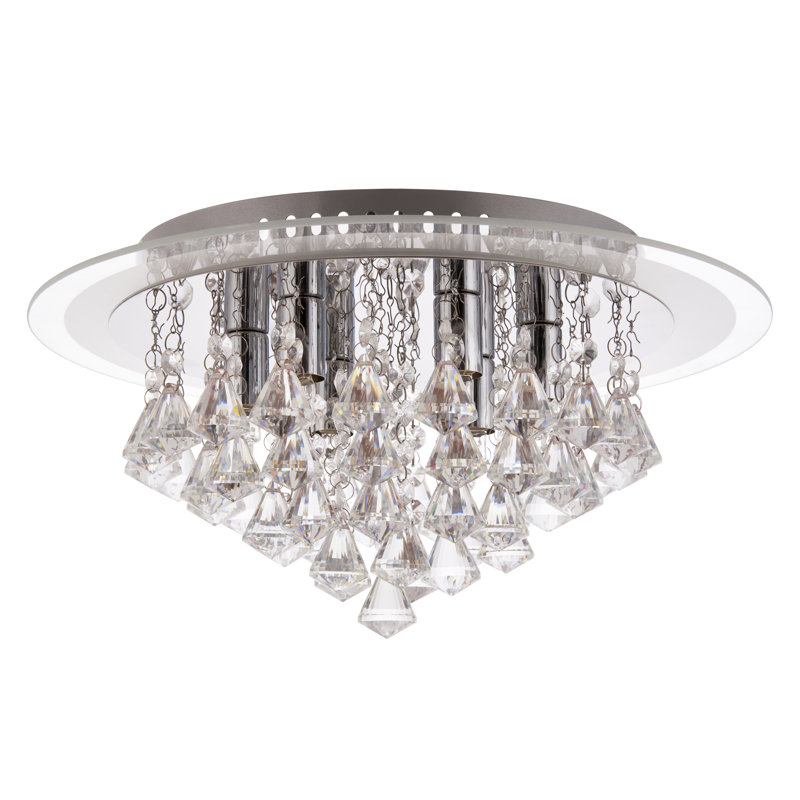 Hadrian Crystal Flush Mount