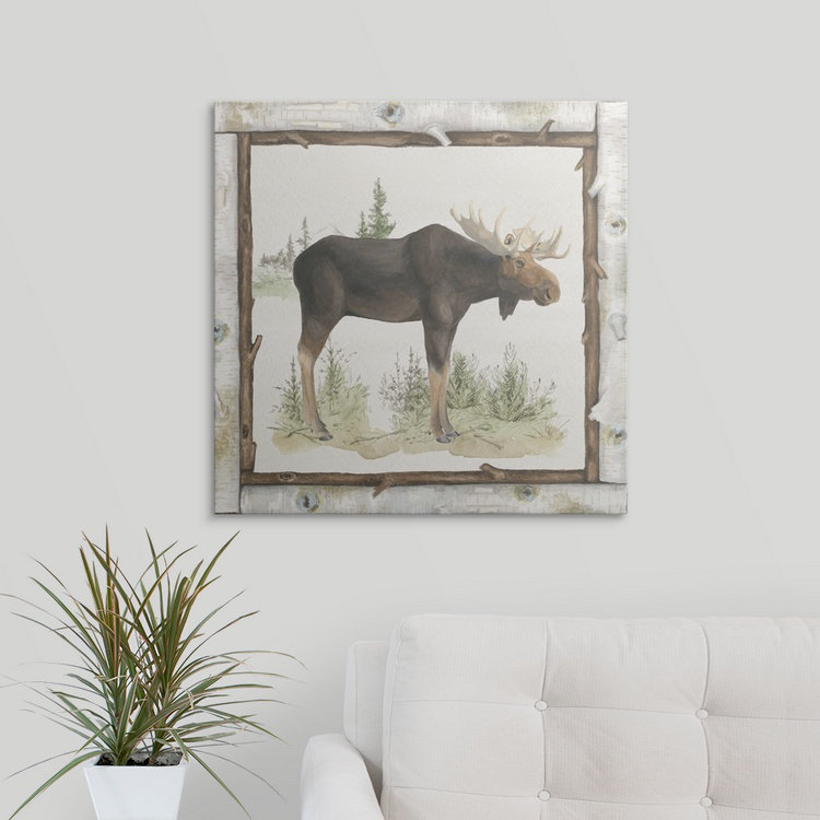«Family Cabin III» par Sanaa, impression de Beth Grove, H 20 po x l 20 po x P 1,5 po, Toile