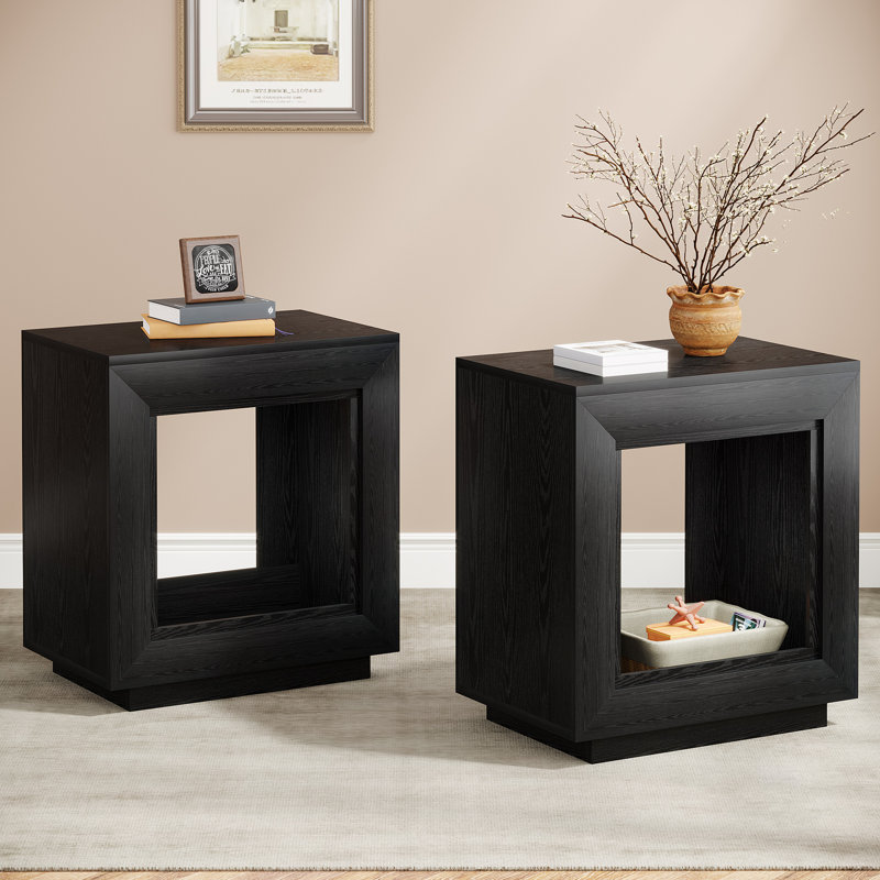 Table de bout Cledis, Noir