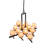 Brevan 12 - Light Dimmable Geometric Chandelier